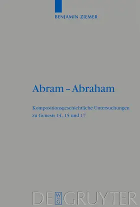 Ziemer |  Abram - Abraham | Buch |  Sack Fachmedien