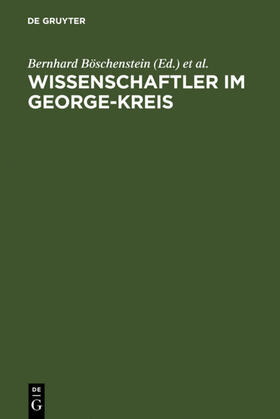 Böschenstein / Vitzthum / Egyptien |  Wissenschaftler im George-Kreis | Buch |  Sack Fachmedien