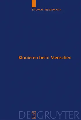 Heinemann |  Klonieren beim Menschen | Buch |  Sack Fachmedien