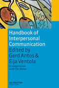 Antos / Ventola |  Handbook of Interpersonal Communication | Buch |  Sack Fachmedien