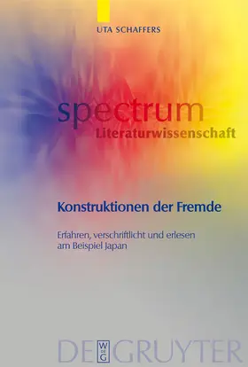 Schaffers | Konstruktionen der Fremde | Buch | 978-3-11-018862-2 | www.sack.de