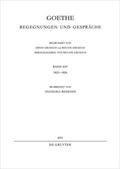 Goethe / Reimann / Grumach |  Goethe - Begegnungen und Gespräche 1823-1824 | Buch |  Sack Fachmedien