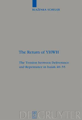 Scheuer | The Return of YHWH | Buch | 978-3-11-019034-2 | www.sack.de