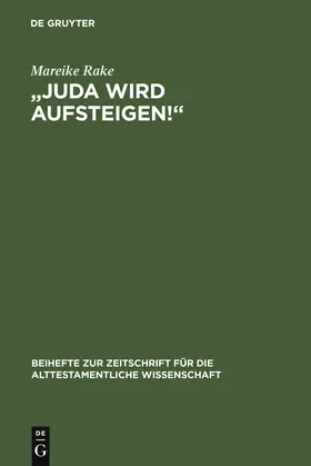 Rake |  "Juda wird aufsteigen!" | Buch |  Sack Fachmedien