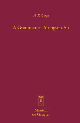 Coupe |  A Grammar of Mongsen Ao | Buch |  Sack Fachmedien