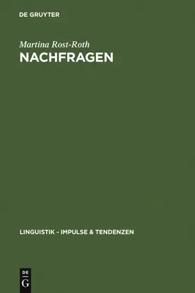 Rost-Roth |  Nachfragen | Buch |  Sack Fachmedien