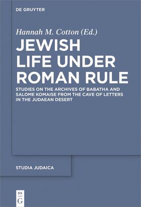 Cotton / Pogorelsky |  Roman Rule and Jewish Life | Buch |  Sack Fachmedien