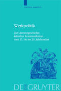 Martus |  Werkpolitik | Buch |  Sack Fachmedien