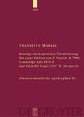 Förster / Hans |  Transitus Mariae | eBook | Sack Fachmedien