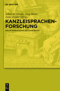 Greule / Ziegler / Meier |  Kanzleisprachenforschung | Buch |  Sack Fachmedien