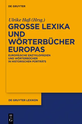 Haß |  Große Lexika und Wörterbücher Europas | Buch |  Sack Fachmedien