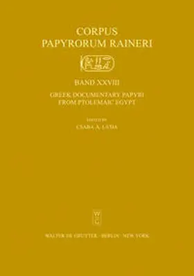 La'da |  Greek Documentary Papyri from Ptolemaic Egypt | Buch |  Sack Fachmedien