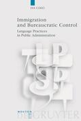 Codó |  Immigration and Bureaucratic Control | Buch |  Sack Fachmedien
