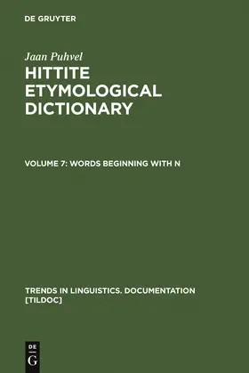 Puhvel | Words beginning with N | Buch | 978-3-11-019596-5 | sack.de