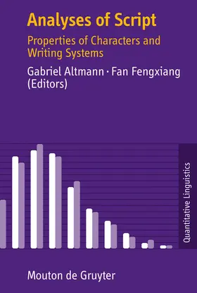 Fengxiang / Altmann |  Analyses of Script | Buch |  Sack Fachmedien