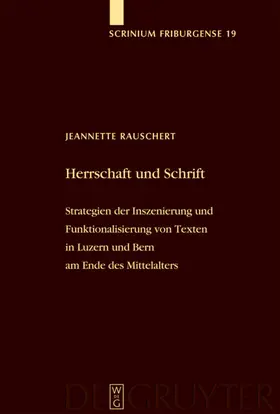 Rauschert | Herrschaft und Schrift | E-Book | www.sack.de