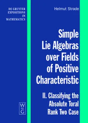 Strade |  Classifying the Absolute Toral Rank Two Case | Buch |  Sack Fachmedien
