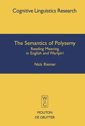 Riemer | The Semantics of Polysemy | E-Book | sack.de