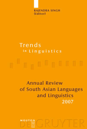 Singh | Annual Review of South Asian Languages and Linguistics | E-Book | sack.de