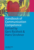 Rickheit / Strohner |  Handbook of Communication Competence | eBook | Sack Fachmedien