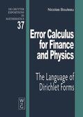 Bouleau |  Error Calculus for Finance and Physics | eBook | Sack Fachmedien