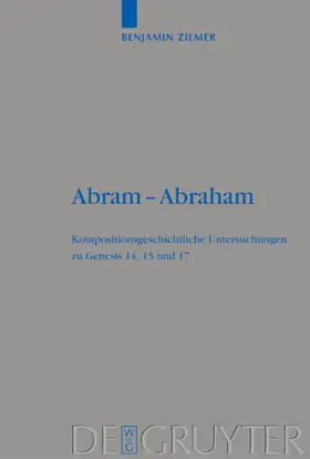 Ziemer |  Abram - Abraham | eBook | Sack Fachmedien