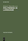 Watts / Ide / Sachiko / Ehlich |  Politeness in Language | eBook | Sack Fachmedien