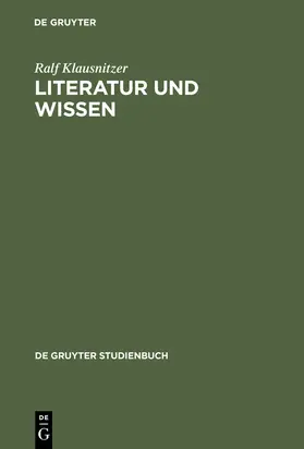 Klausnitzer |  Literatur und Wissen | Buch |  Sack Fachmedien