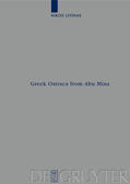 Litinas |  Greek Ostraca from Abu Mina (O.AbuMina) | Buch |  Sack Fachmedien