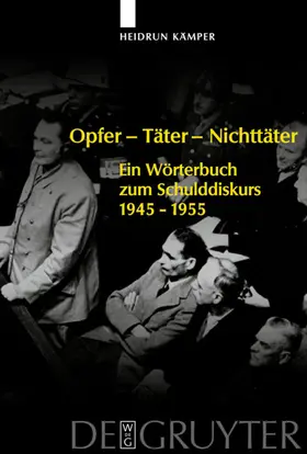Kämper |  Opfer - Täter - Nichttäter | eBook | Sack Fachmedien