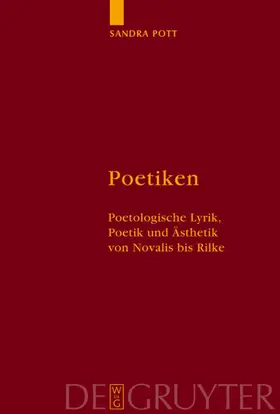 Pott |  Poetiken | eBook | Sack Fachmedien