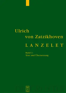 Ulrich von Zatzikhoven / Kragl |  Lanzelet | eBook | Sack Fachmedien