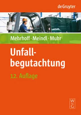 Mehrhoff / Meindl / Muhr | Unfallbegutachtung | Buch | 978-3-11-020230-4 | www.sack.de