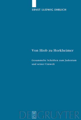 Ehrlich / Barniske / Homolka |  Von Hiob zu Horkheimer | Buch |  Sack Fachmedien