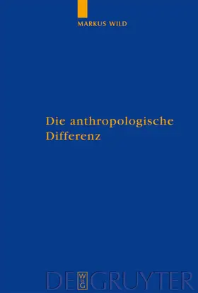 Wild | Die anthropologische Differenz | E-Book | sack.de