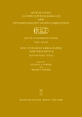 Porter |  New Testament Greek Papyri and Parchments | Buch |  Sack Fachmedien