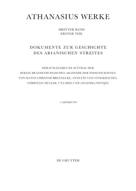 Brennecke / Stockhausen / Müller |  Bis zur Synode von Alexandrien | Buch |  Sack Fachmedien