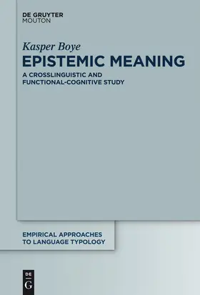 Boye |  Epistemic Meaning | Buch |  Sack Fachmedien