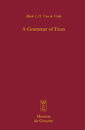 Van de Velde | A Grammar of Eton | Buch | 978-3-11-020440-7 | sack.de