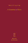Van de Velde |  A Grammar of Eton | Buch |  Sack Fachmedien