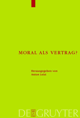 Leist | Moral als Vertrag? | E-Book | sack.de