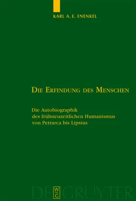 Enenkel |  Die Erfindung des Menschen | eBook | Sack Fachmedien