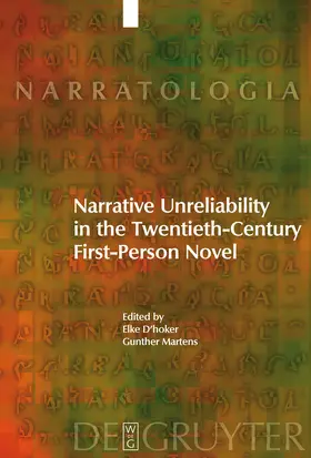 Martens / D'hoker | Narrative Unreliability in the Twentieth-Century First-Person Novel | Buch | 978-3-11-020630-2 | sack.de