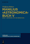 Hübner |  Manilius, "Astronomica" Buch V | Buch |  Sack Fachmedien