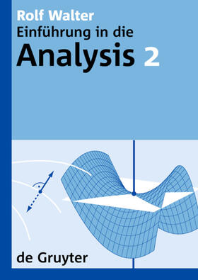 Walter |  Rolf Walter: Einführung in die Analysis. 2 | eBook | Sack Fachmedien