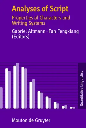 Altmann / Fengxiang |  Analyses of Script | eBook | Sack Fachmedien