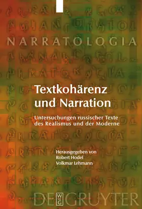 Lehmann / Hodel |  Textkohärenz und Narration | Buch |  Sack Fachmedien
