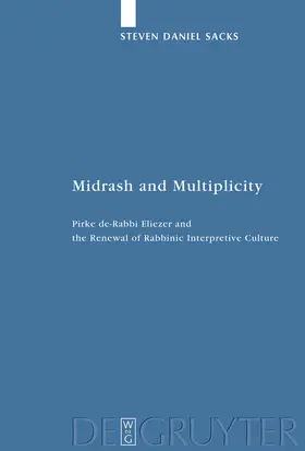 Sacks | Midrash and Multiplicity | Buch | 978-3-11-020922-8 | sack.de