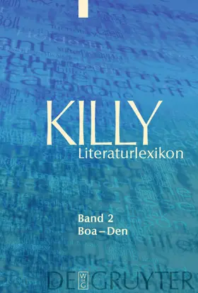 Killy / Kühlmann |  Boa – Den | eBook | Sack Fachmedien