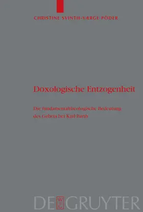 Põder |  Doxologische Entzogenheit | eBook | Sack Fachmedien